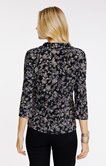 Tee-shirt col polo manches 3/4