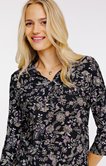 Tee-shirt col polo manches 3/4