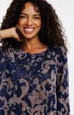 Tee-shirt col rond manches longues