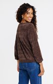 Tee-shirt col bateau manches longues