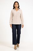 Chemise en velours 