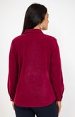 Chemise en velours 