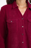 Chemise en velours 