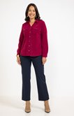 Chemise en velours 