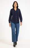 Chemise en velours 
