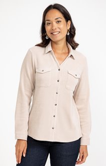Chemise en velours 