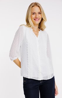 Blouse plumetis