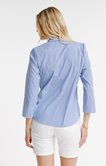 Chemise à rayure brodée