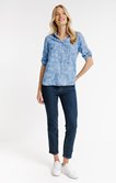 Chemise imprimée en lyocell 
