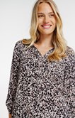 Chemise à imprimé léopard
