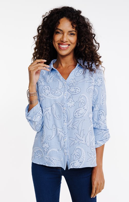 Chemise imprimé cachemire