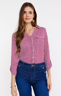 Chemise rayée