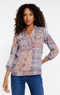 Tunique col chemise
