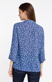 Chemise imprimé pois 