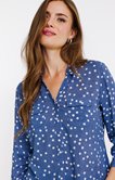 Chemise imprimé pois 