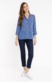Chemise imprimé pois 