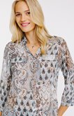 Chemise imprimé patch