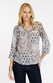 Chemise imprimé patch