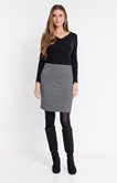 Jupe en maille Jacquard