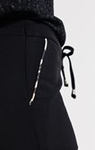 Pantalon coupe jogging detail léopard