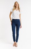 Tregging en jean surteint slim