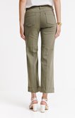 Pantalon à pont coupe large