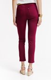Pantalon 7/8 coupe slim avec ceinture