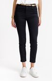 Pantalon 7/8 coupe slim avec ceinture