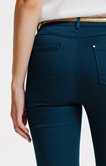 Pantalon 7/8 coupe slim avec ceinture