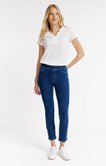 Tregging en jean bi-stretch slim