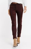 Pantalon 7/8 coupe slim avec ceinture