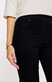 Tregging jean noir coupe large