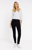 Tregging jean noir coupe slim