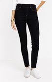 Tregging jean noir coupe slim