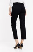 Pantalon 7/8 coupe droite avec ceinture