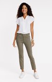 Pantalon 7/8 coupe slim