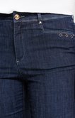 Jean 7/8 coupe slim avec strass