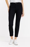 Pantalon 7/8 coupe slim avec ceinture