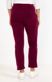 Pantalon jogging en maille velours