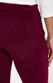 Pantalon jogging en maille velours