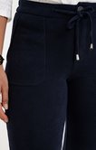 Pantalon jogging en maille velours