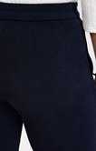 Pantalon jogging en maille velours