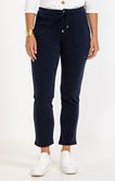 Pantalon jogging en maille velours