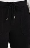 Pantalon jogging en maille velours
