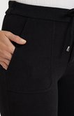 Pantalon jogging en maille velours