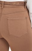 Pantalon stretch droit piping lurex