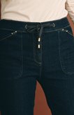 Pantalon jogging en jean brut