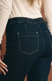 Pantalon jogging en jean brut