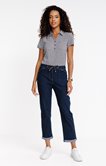 Pantalon jogging en jean brut