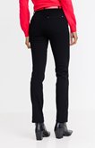 Pantalon denim noir bi-stretch